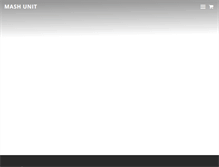 Tablet Screenshot of mashunit.org